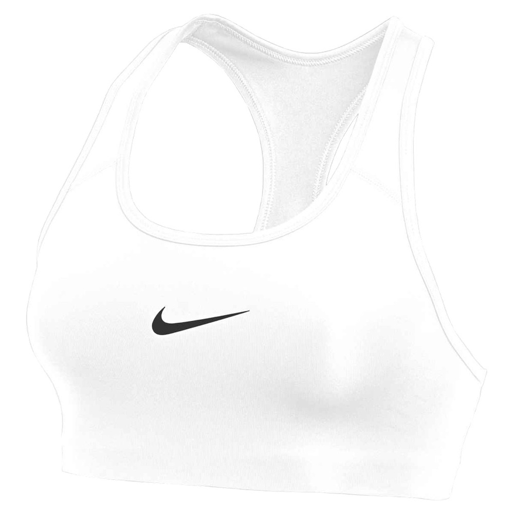 Nike Swoosh Plus Size White Dri-FIT Medium Support Sports Bra Size 2X - Picture 2 of 9